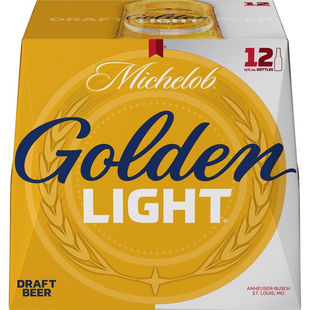 MICH GLDN LIGHT 12 PK BTLS