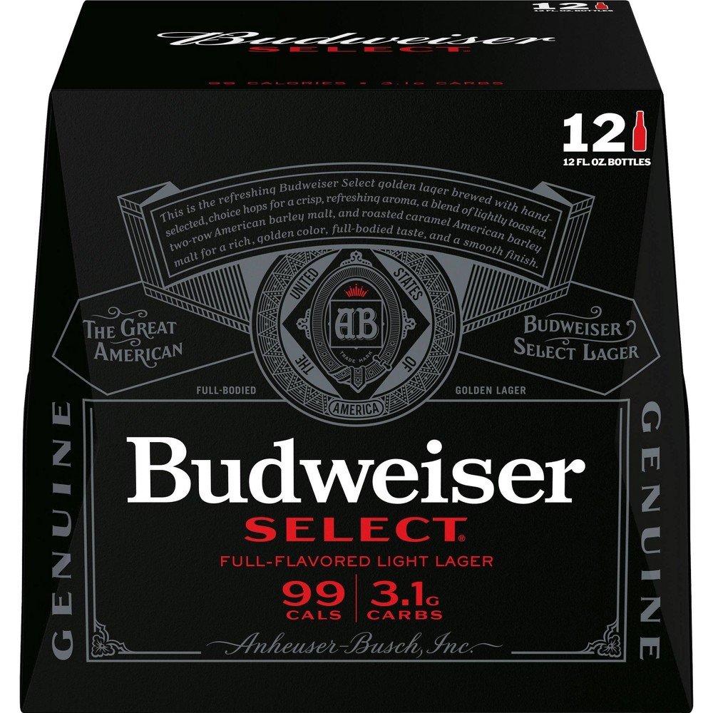 BUD SELECT 12PK 12 OZ NRS