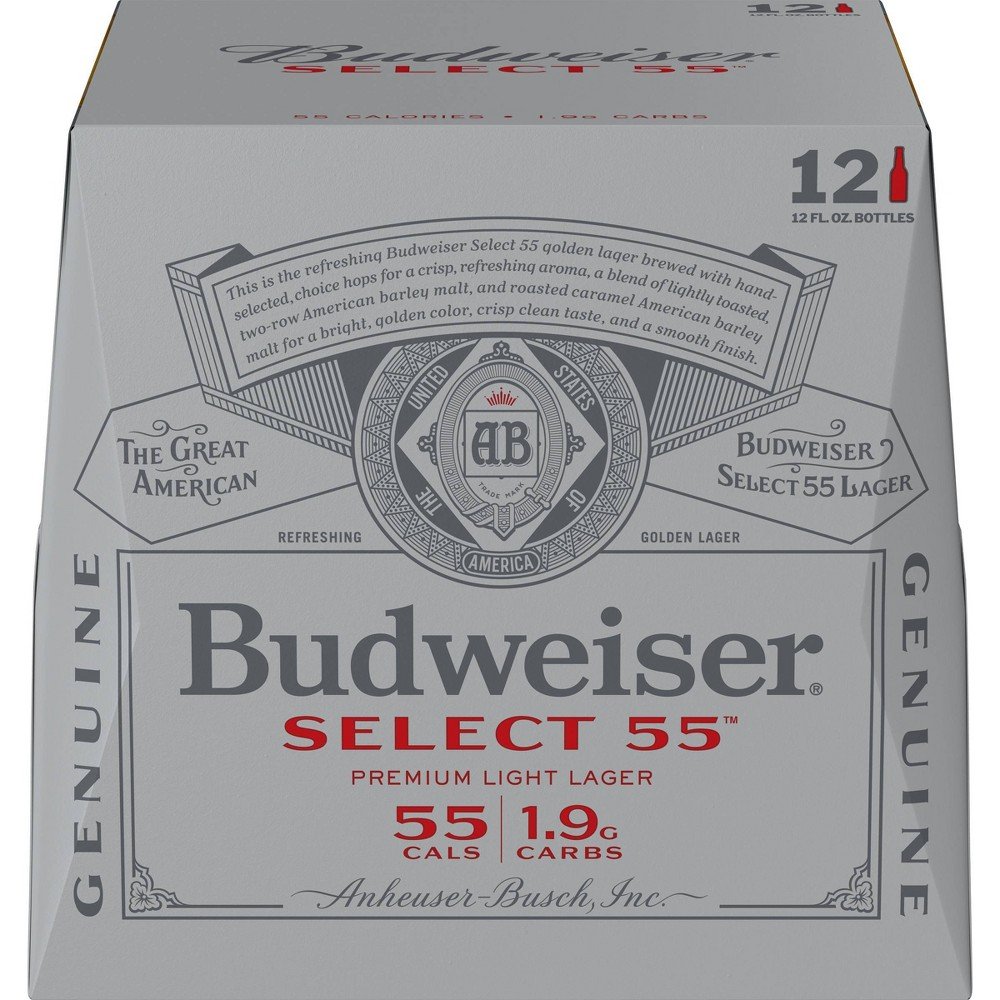 BUD SELECT 55 12PK 12 OZ NRS