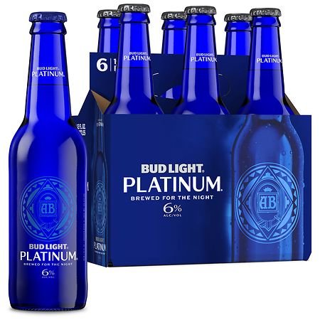 BUD LT PLATINUM 6PK