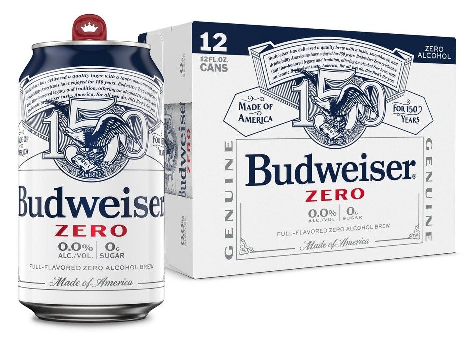 BUD ZERO 12 PK CANS