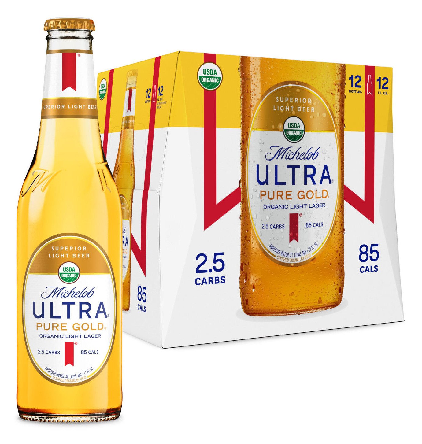 MICH PURE GOLD 12PK LN