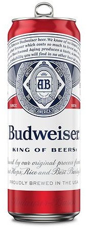 BUD 25 OZ CAN