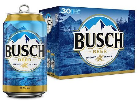 BUSCH 30PK CANS