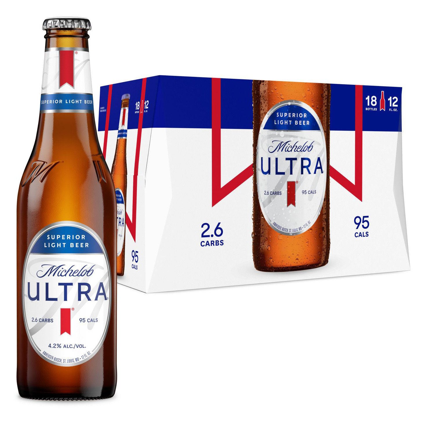 MICH ULTRA 18 PACK BOTTLES