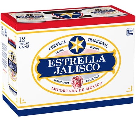ESTRELLA JALISCO 12 PK CANS