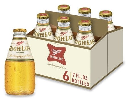 MILLER HIGH LIFE 7 OZ 6 PK