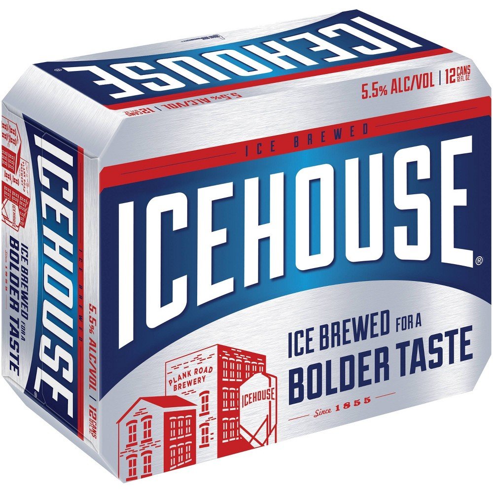 ICE HOUSE 12 PACK CANS