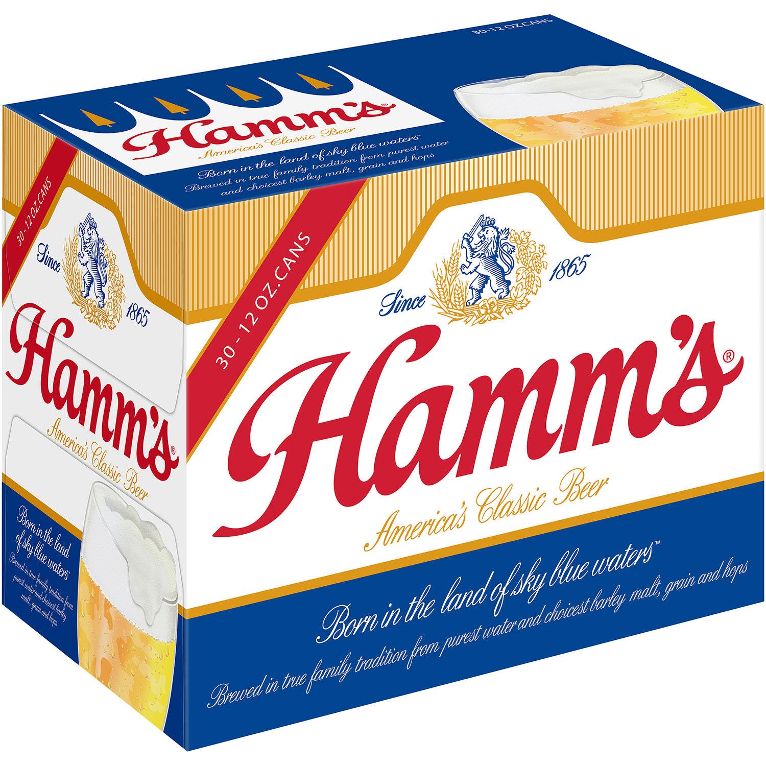 HAMMS PREMIUM 30PK CANS