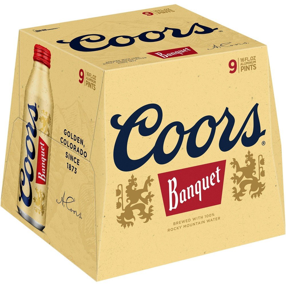 COORS 9PK 16 OZ ALUM