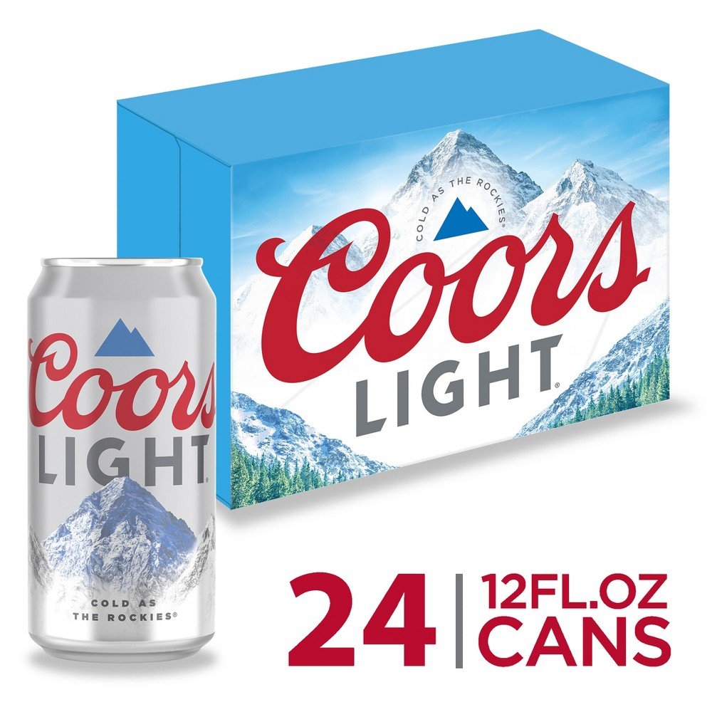 COORS LT FLAT CANS
