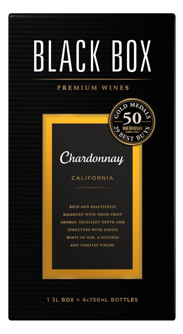 BLACK BOX CHARDONNAY 3L