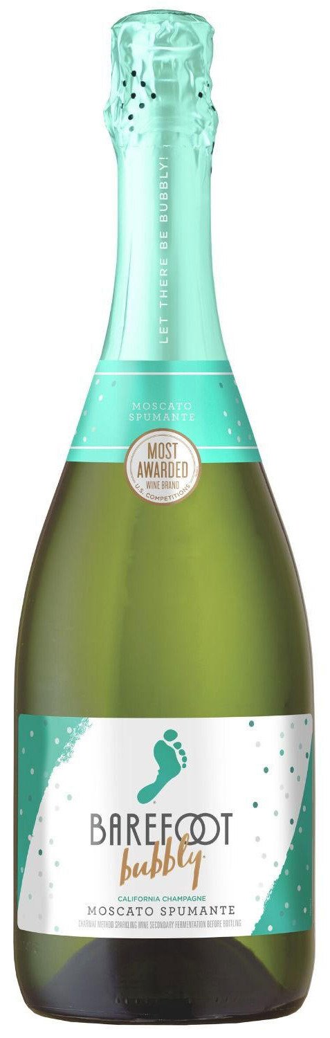 BAREFOOT BUBBLY MOSCATO 750ML