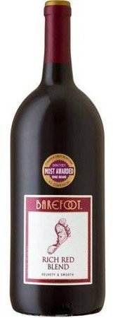 BAREFOOT RICH RED BLEND 1.5L
