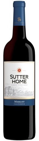 SUTTER HOME MERLOT 750ML