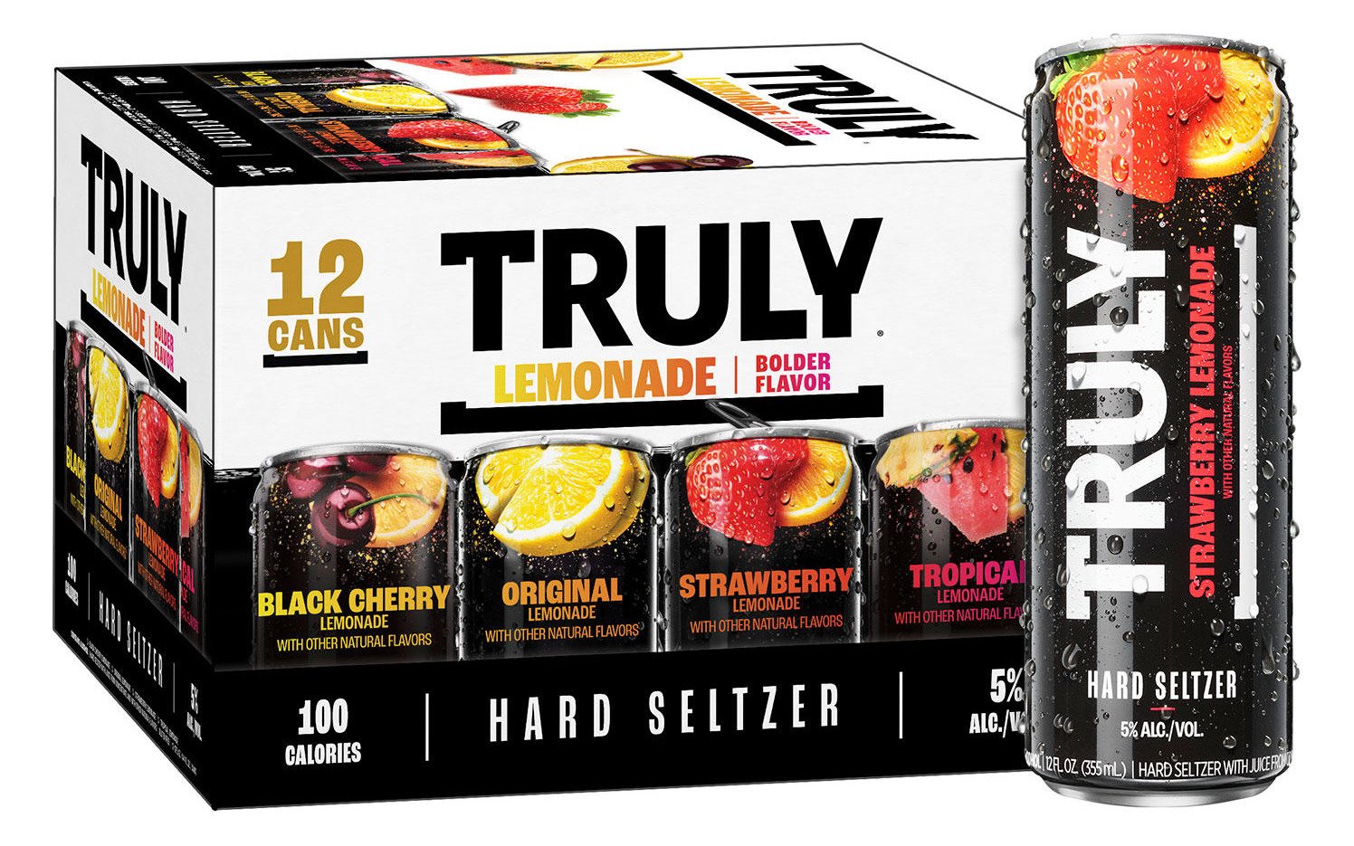 TRULY LEMONADE SELTZER 12 PK