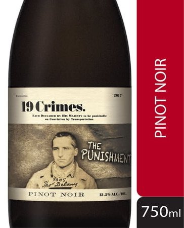 19 CRIMES PINOT NOIR 750ML