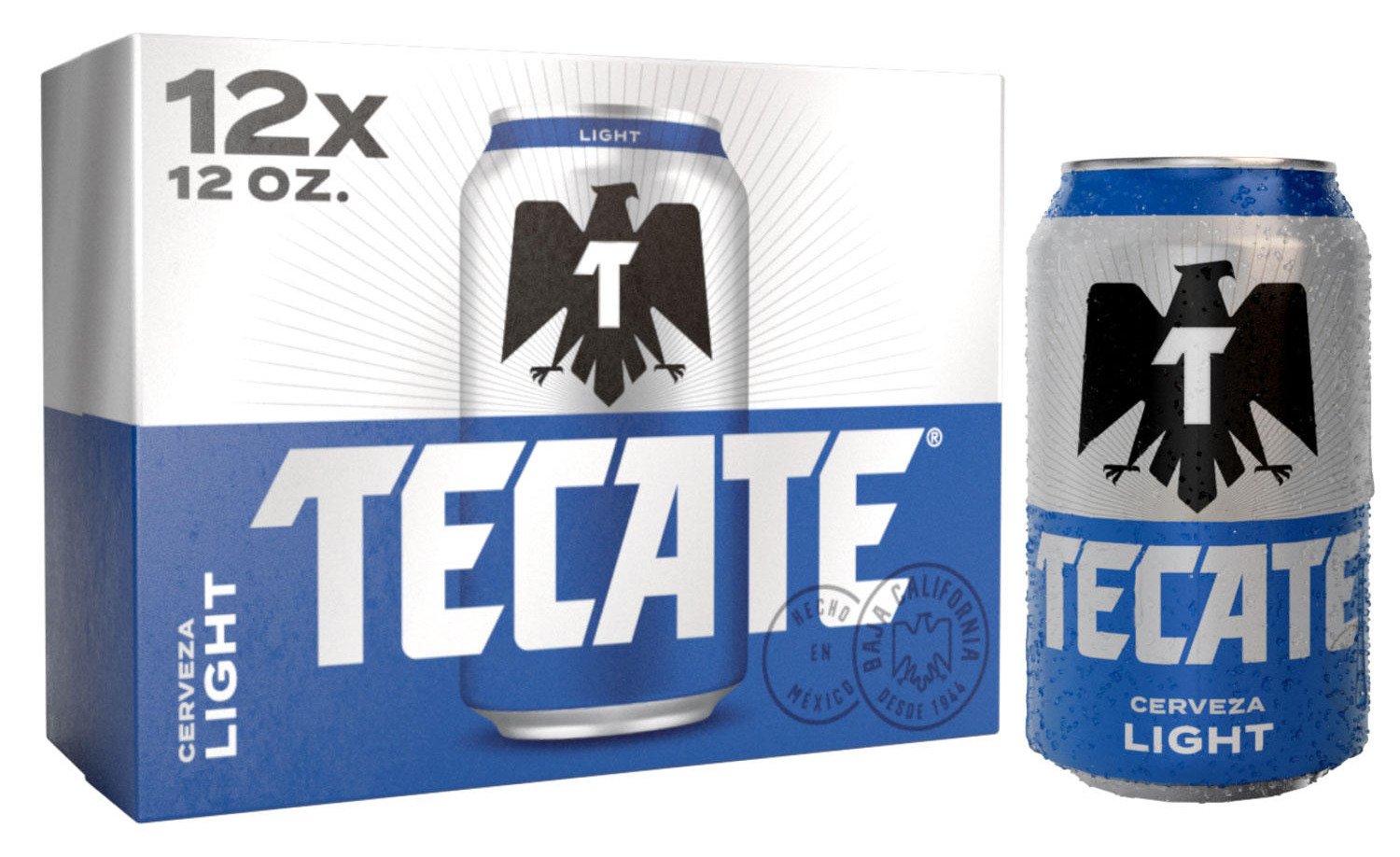 TECATE LIGHT 12PK CANS