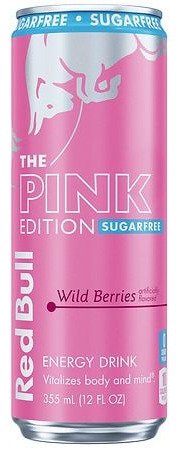 RED BULL SF PINK 12 OZ