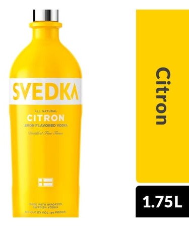 SVEDKA CITRON 1.75L