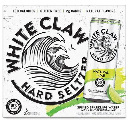 WHITE CLAW LIME 6PK