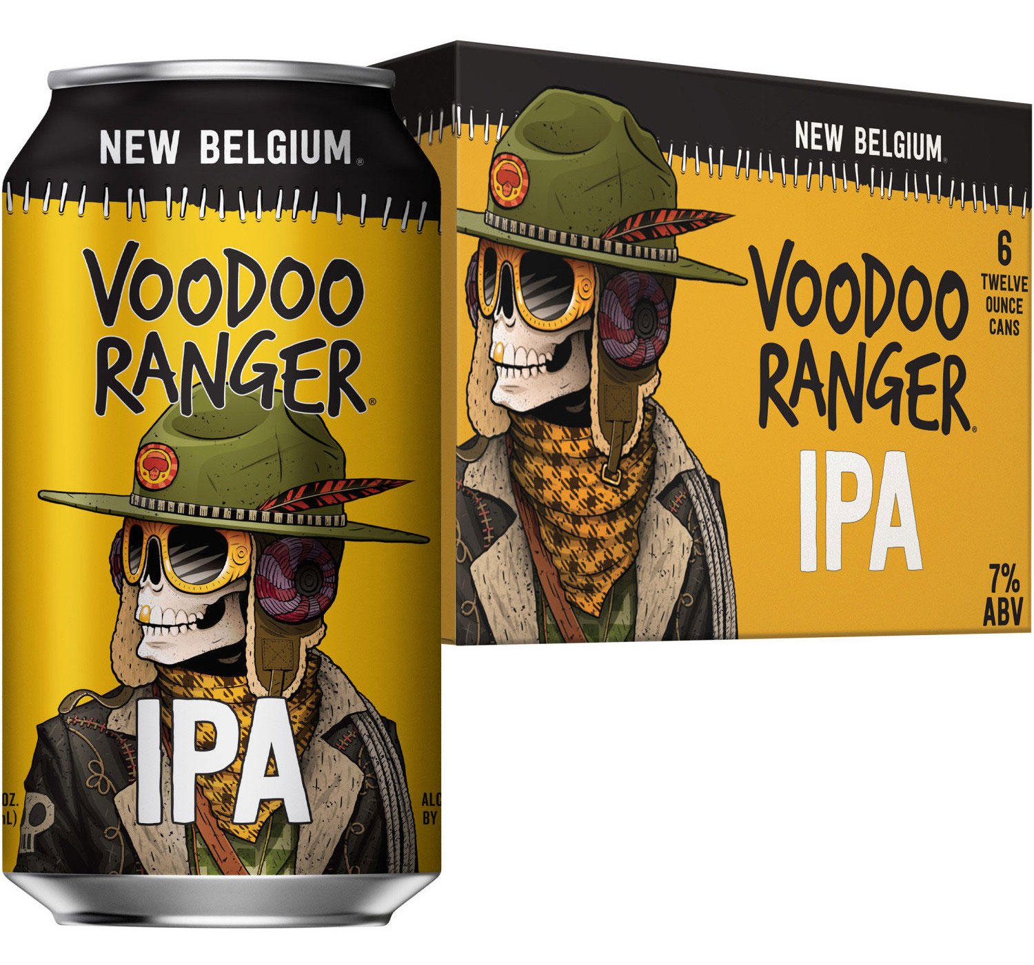 NEW BELGIUM VOODOO IPA 12C