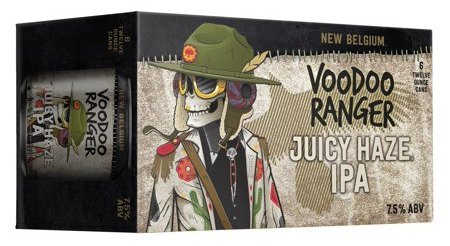 NEW BELGIUM JUICY HAZE VOOD 6C