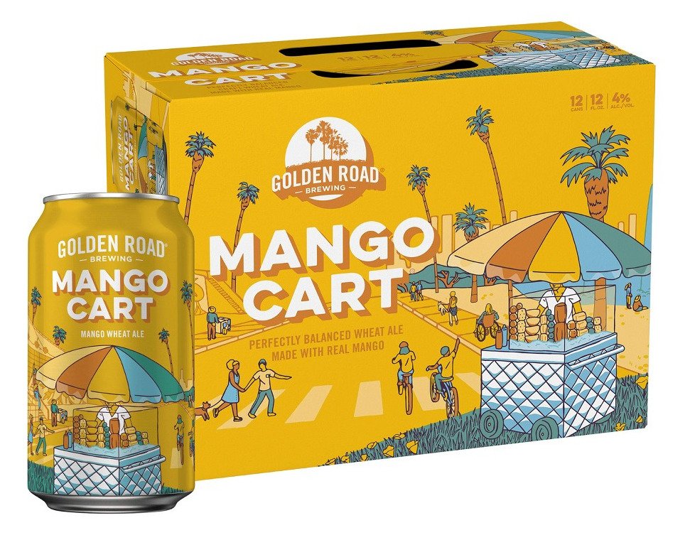 GOLDEN ROAD MANGO CART 12PK CN