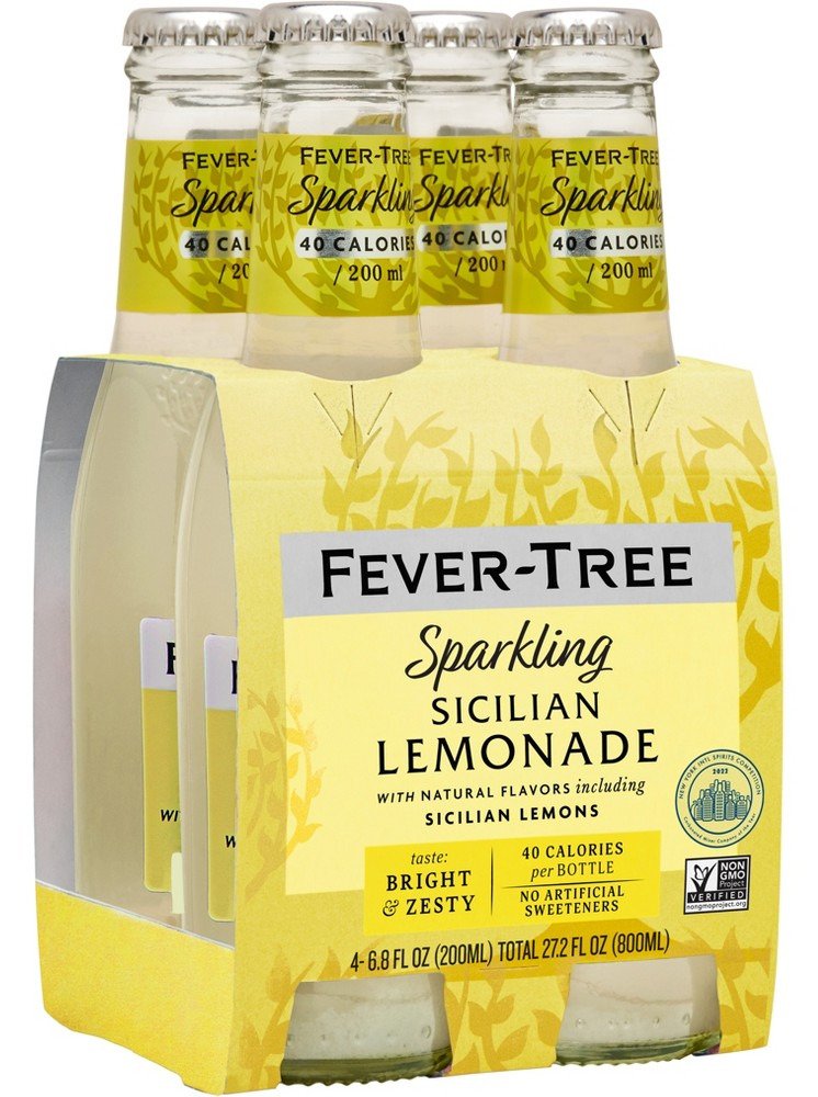 FEVER TREE SICILIAN LEMON 4PK