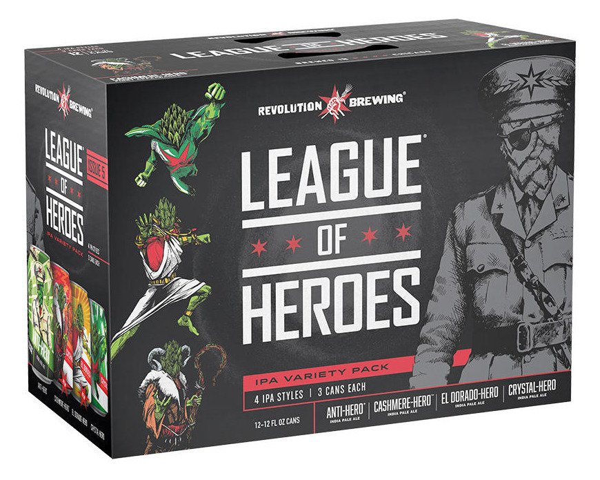 REVOLUTION LEAGUE OF HERO 12pk