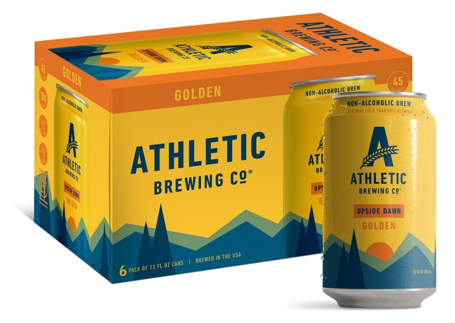 ATHLETIC UPSIDE DOWN 6PK CANS