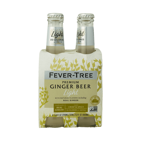 FEVER TREE LT GINGER BEER 4PK